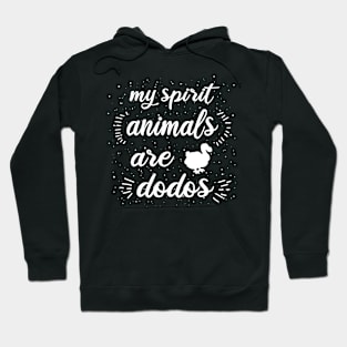 Mein Dodo Spirit animal Motiv Retro Fan Hoodie